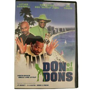 Don Of All Dons DVD Comedy Movie R-Rated Luther Campbell, Don "Magic" Juan